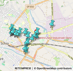 Mappa Via Campagnola, 36015 Schio VI, Italia (0.8985)