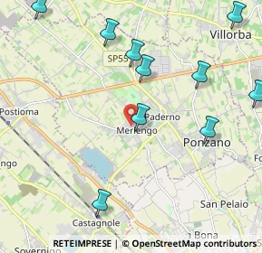 Mappa Via Lavaggetto, 31050 Ponzano Veneto TV, Italia (2.69455)