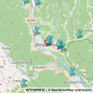 Mappa Via XX Settembre, 13011 Borgosesia VC, Italia (2.22091)