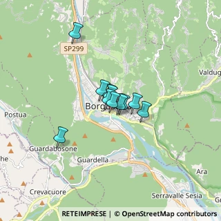 Mappa Via XX Settembre, 13011 Borgosesia VC, Italia (0.87545)