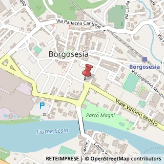 Mappa Via XX Settembre, 41, 13011 Borgosesia, Vercelli (Piemonte)