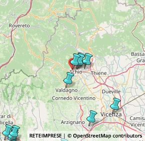 Mappa Via A. Gioppi, 36015 Schio VI, Italia (23.14)