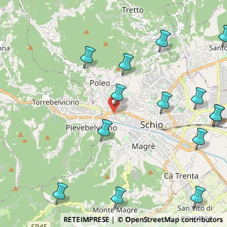 Mappa Via A. Gioppi, 36015 Schio VI, Italia (2.90714)