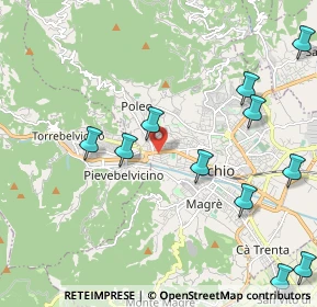 Mappa Via A. Gioppi, 36015 Schio VI, Italia (2.55091)