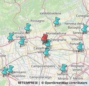 Mappa Via J. Kennedy, 31039 Riese Pio X TV, Italia (18.00077)