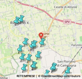 Mappa Via J. Kennedy, 31039 Riese Pio X TV, Italia (2.70722)