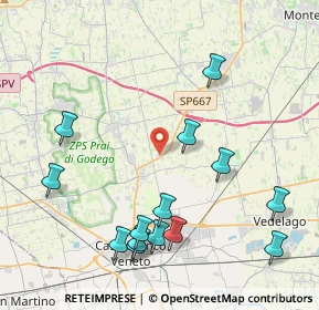 Mappa Via J. Kennedy, 31039 Riese Pio X TV, Italia (4.76714)