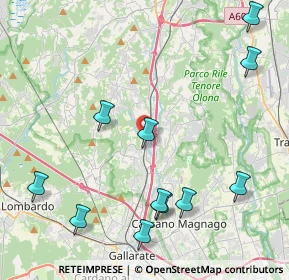 Mappa Via O. Rosai, 21041 Albizzate VA, Italia (5.05818)
