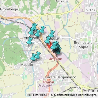 Mappa Via G. Gandolfi, 24030 Mapello BG, Italia (0.5295)