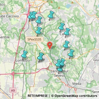 Mappa Via Conciliazione, 22063 Cantù CO, Italia (4.01933)