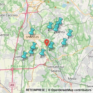 Mappa Via Conciliazione, 22063 Cantù CO, Italia (3.2)