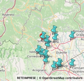 Mappa 36015 Schio VI, Italia (14.61071)