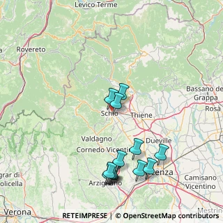 Mappa 36015 Schio VI, Italia (17.03231)