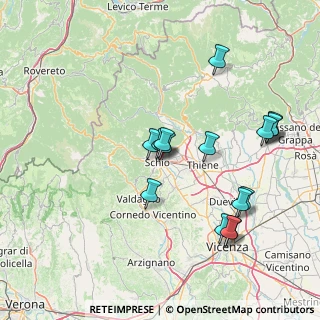 Mappa 36015 Schio VI, Italia (15.4225)