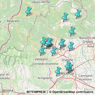 Mappa 36015 Schio VI, Italia (14.25294)