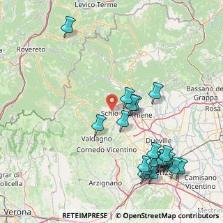 Mappa 36015 Schio VI, Italia (19.185)