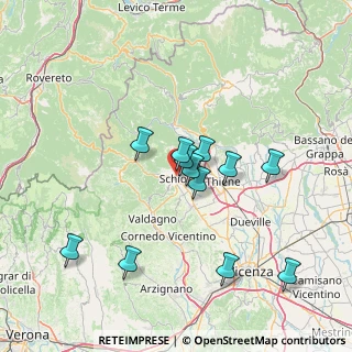 Mappa 36015 Schio VI, Italia (12.955)