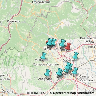 Mappa 36015 Schio VI, Italia (14.47722)
