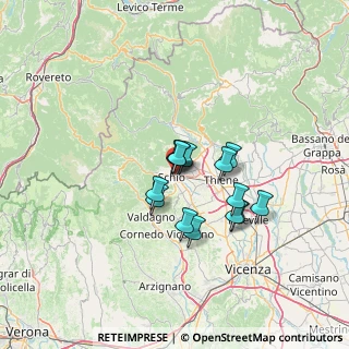 Mappa 36015 Schio VI, Italia (9.42929)