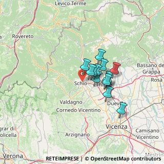 Mappa 36015 Schio VI, Italia (8.83154)