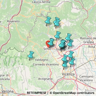 Mappa 36015 Schio VI, Italia (12.22444)