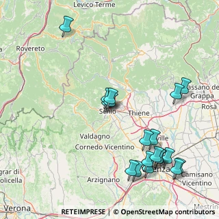 Mappa 36015 Schio VI, Italia (18.83105)