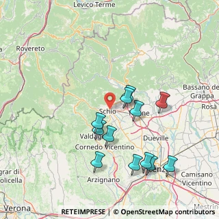 Mappa 36015 Schio VI, Italia (15.12667)