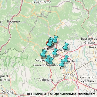 Mappa 36015 Schio VI, Italia (8.26769)