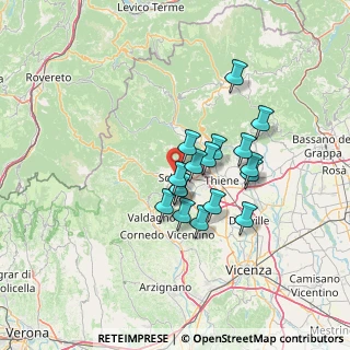 Mappa 36015 Schio VI, Italia (10.26118)