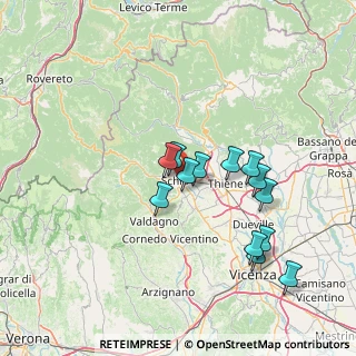 Mappa 36015 Schio VI, Italia (13.22615)