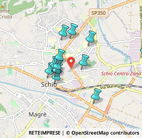 Mappa 36015 Schio VI, Italia (0.72538)