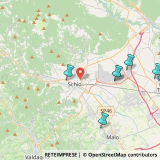 Mappa 36015 Schio VI, Italia (6.52182)
