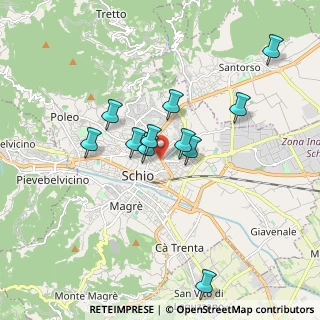 Mappa 36015 Schio VI, Italia (1.58545)