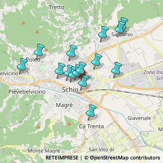 Mappa 36015 Schio VI, Italia (1.59733)