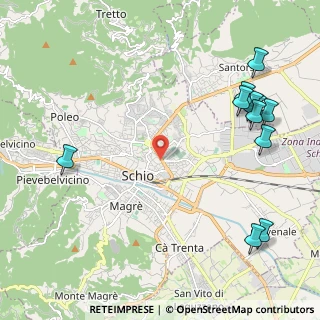 Mappa 36015 Schio VI, Italia (2.81364)