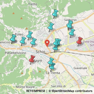 Mappa 36015 Schio VI, Italia (2.03765)
