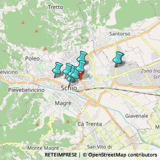 Mappa 36015 Schio VI, Italia (0.96818)