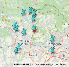 Mappa Via Villino, 24030 Valbrembo BG, Italia (4.10231)