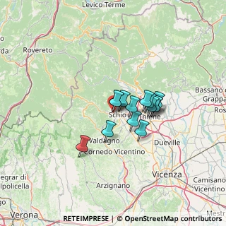 Mappa Via Suarez, 36015 Schio VI, Italia (8.41643)