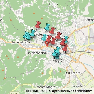 Mappa Via Suarez, 36015 Schio VI, Italia (1.307)