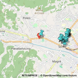 Mappa Via Suarez, 36015 Schio VI, Italia (1.32278)