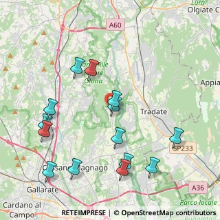 Mappa Via Lario, 21050 Castelseprio VA, Italia (4.51643)