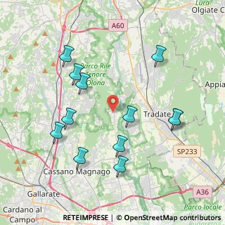 Mappa Via Lario, 21050 Castelseprio VA, Italia (4.14667)