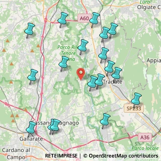 Mappa Via Lario, 21050 Castelseprio VA, Italia (4.72778)