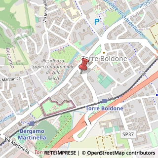 Mappa Piazza Papa Giovanni XXIII, 3, 24020 Torre Boldone, Bergamo (Lombardia)