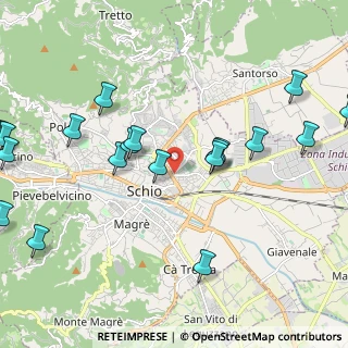 Mappa Via del Redentore, 36015 Schio VI, Italia (2.6805)