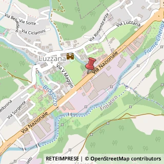 Mappa Via Nazionale, 1197, 24069 Luzzana, Bergamo (Lombardia)
