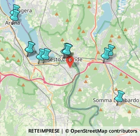 Mappa Via S. Carlo, 28053 Castelletto sopra Ticino NO, Italia (4.2025)