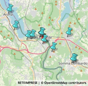 Mappa Via S. Carlo, 28053 Castelletto sopra Ticino NO, Italia (3.44917)