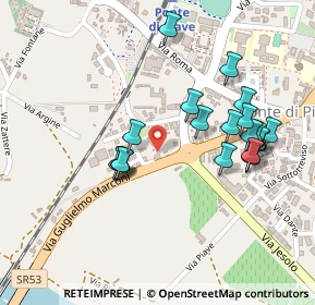 Mappa Strada Regionale, 31047 Ponte di Piave TV, Italia (0.2255)